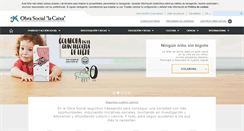 Desktop Screenshot of obrasociallacaixa.org